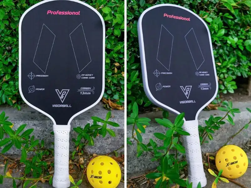 Hình ảnh thực tế Vợt Pickleball 3K Carbon chụp ngoài trời