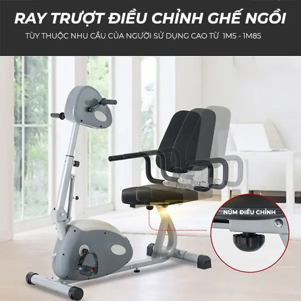 Xe đạp tập phục hồi chức năng điện T698 