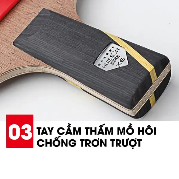 Vợt bóng bàn Huieson X 6 sao
