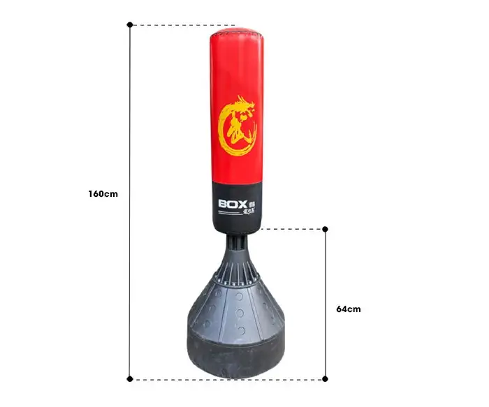 Kích thước trụ đấm đá Boxing HuiJun HJ-G075A