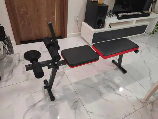 Hình ảnh thực tế ghế tập bụng đa năng MK-BS028 lắp cho khách tại Hà Nội