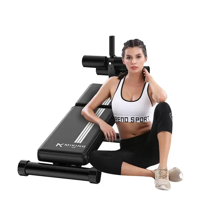Khung ghế tập tạ đa năng MK-BS028 được thiết kế chắc chắn 