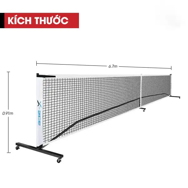 Kích thước Trụ lưới di động Pickleball X-ACE