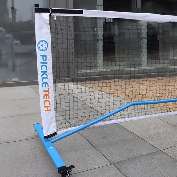 Chân Trụ lưới di động Pickleball X-ACE được làm từ thép hộp không gỉ, chắc chắn, độ bền cao