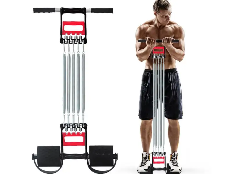 Bài tập kéo dây kéo lò xo từ dưới lên