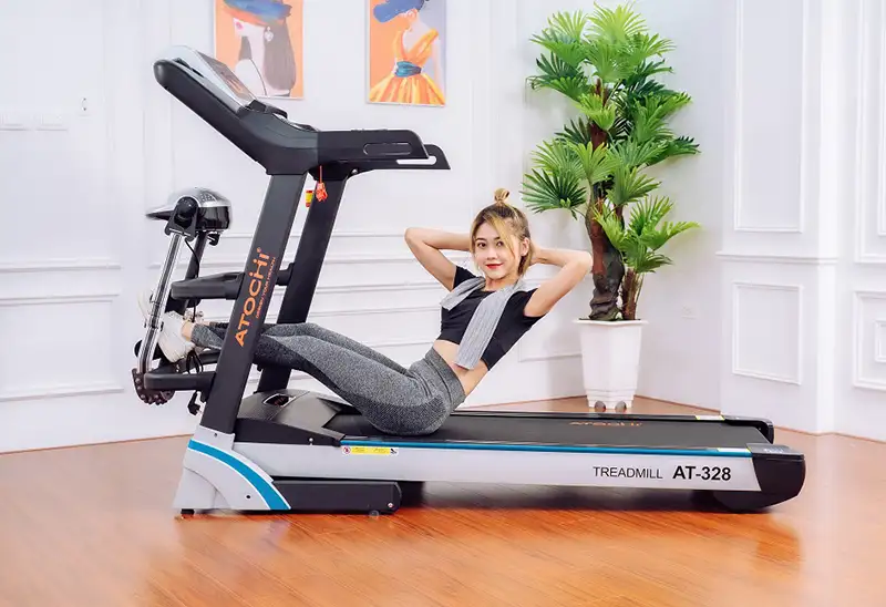 Tập máy chạy bộ tại nhà