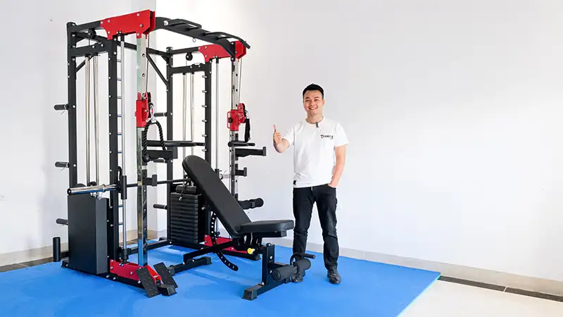 Không gian lắp đặt cần rộng rãi, thoáng mát