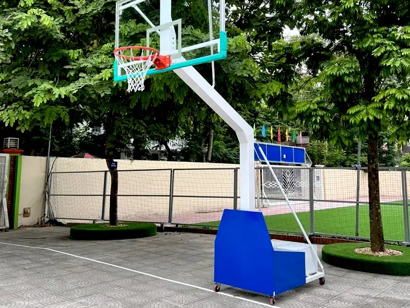 Trụ chơi bóng rổ di động