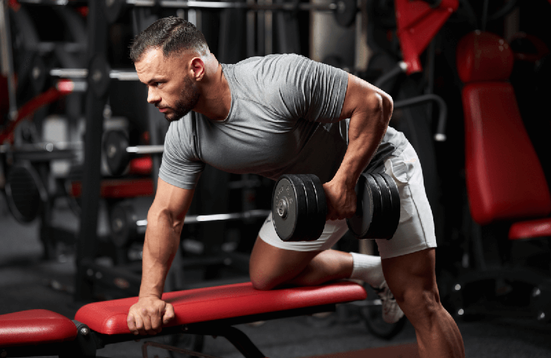 Tạ tay Brosman (70.000/Kg) 6 Bài tập Dumbbell Row