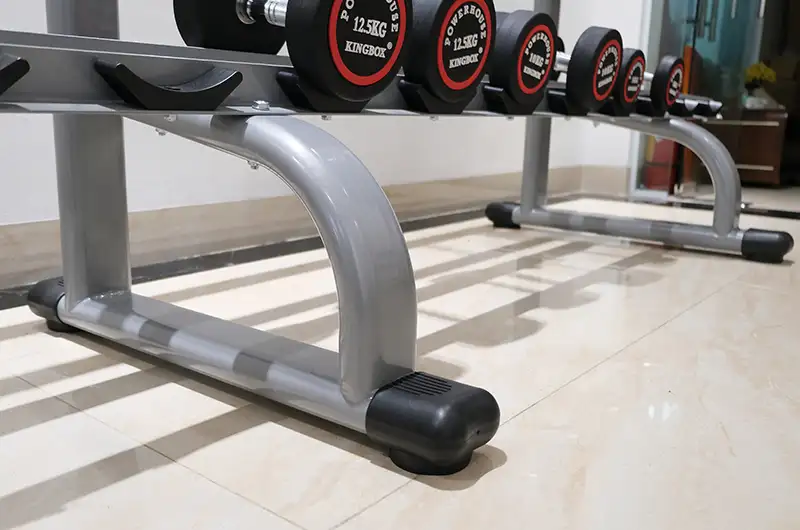 Giá để tạ 2 tầng loại 10 cặp HQ-10 7 Chân giá để tạ