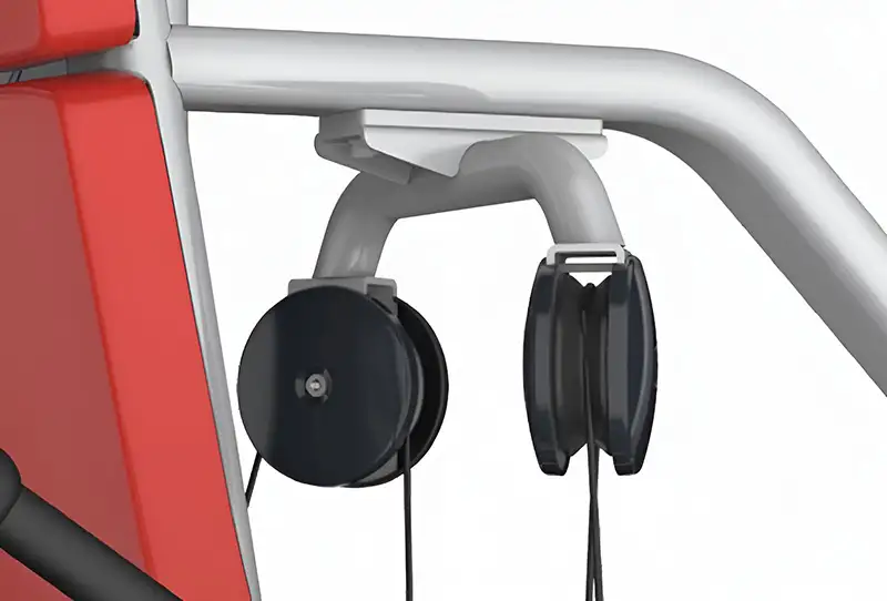 Máy tập cơ tay sau Impulse IT9517 10 Dây cáp có độ bền cao