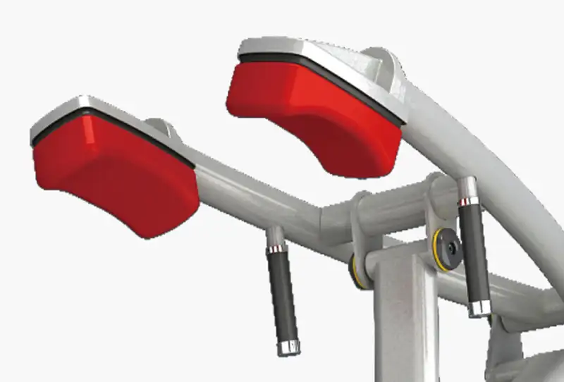 Máy tập bắp chân Impluse IT9516 9 Thiết kế đệm vai cong ôm sát cơ thể