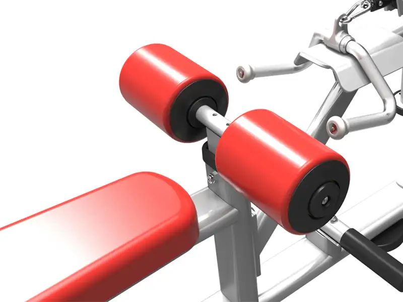 Máy tập cơ lưng xô Impulse IT9522 (Lat Pulldown/Vertical Row) 12 Ghế tập và thanh móc chân được bọc da