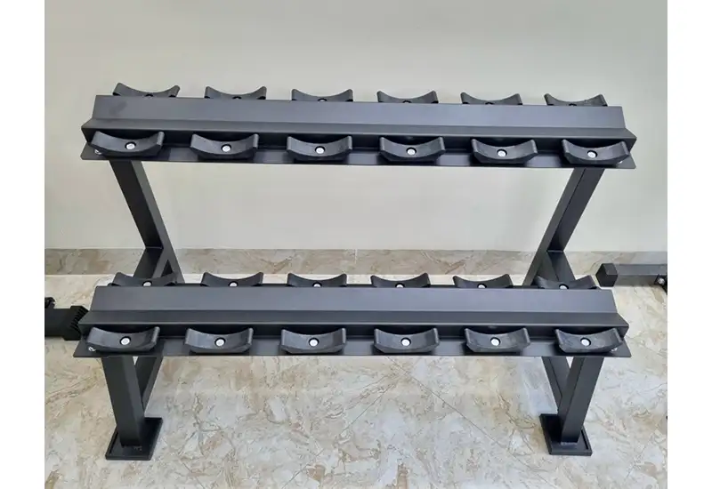 Giá để tạ tay 2 tầng 6 đôi Kingbox 5 Giá để tạ tay 2 tầng 6 đôi Kingbox