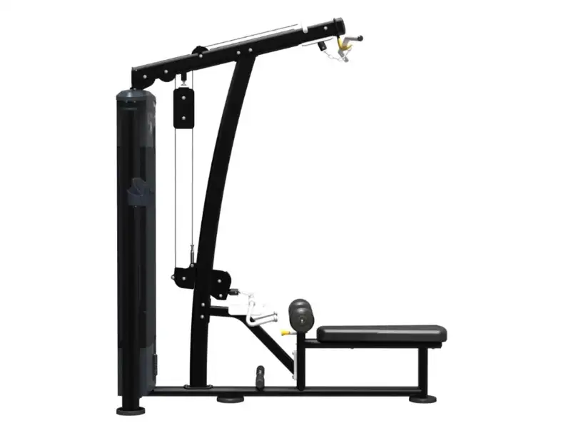 Máy tập cơ lưng xô Impulse IT9522 (Lat Pulldown/Vertical Row) 10 Khung máy làm từ thép dày có độ bền cao
