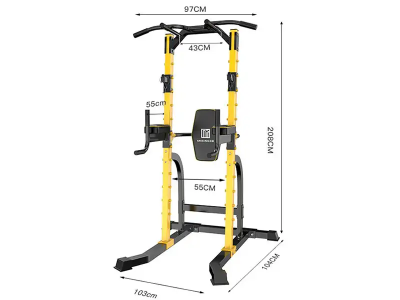 Xà đơn xà kép đa năng MK 680 4 Kích thước xà đơn xà kép đa năng MK 680