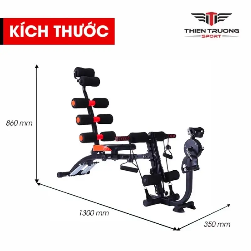 máy tập cơ bụng New Six Pack Care 2025