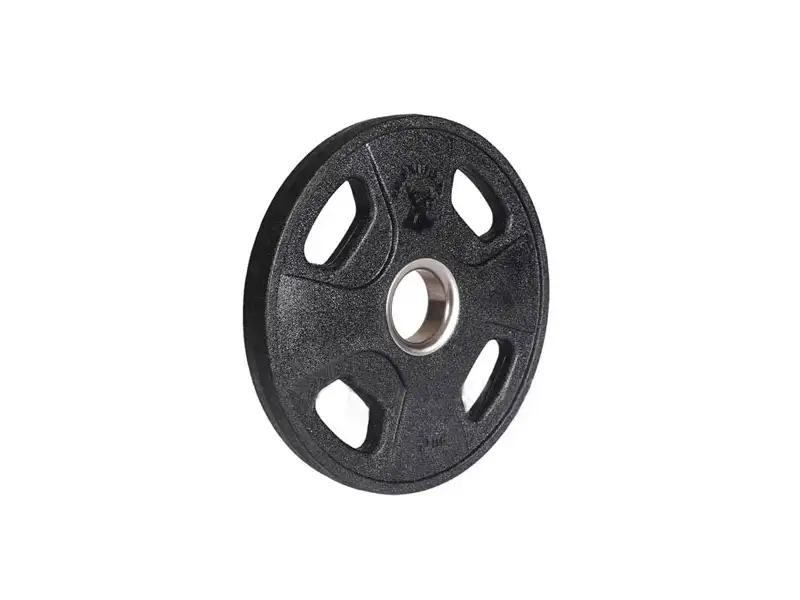 Tạ đĩa bọc cao su 4 cánh Ironbull