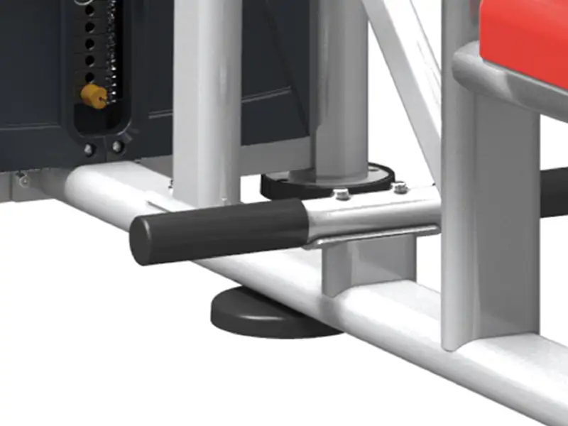 Máy tập cơ lưng xô Impulse IT9522 (Lat Pulldown/Vertical Row) 11 Máy tập có thể điều chỉnh tạ dễ dàng