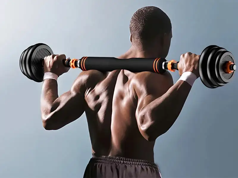 Bộ tạ đa năng 4 in 1 loại 30kg 7 Thanh tạ đòn
