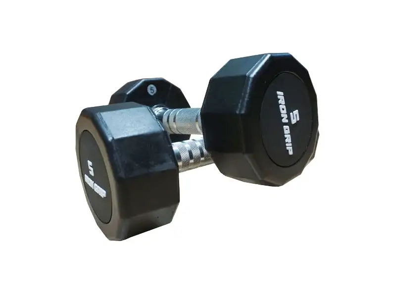 Tạ tay bọc cao su Iron Grip (75.000/Kg) 4 Tạ tay bọc cao su Iron Grip