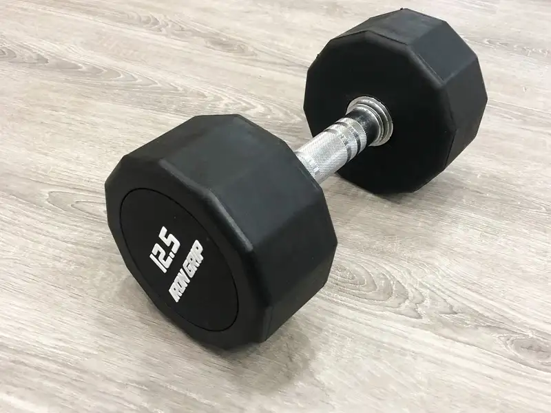 Tạ tay bọc cao su Iron Grip (75.000/Kg) 6 Tạ tay bọc cao su Iron Grip