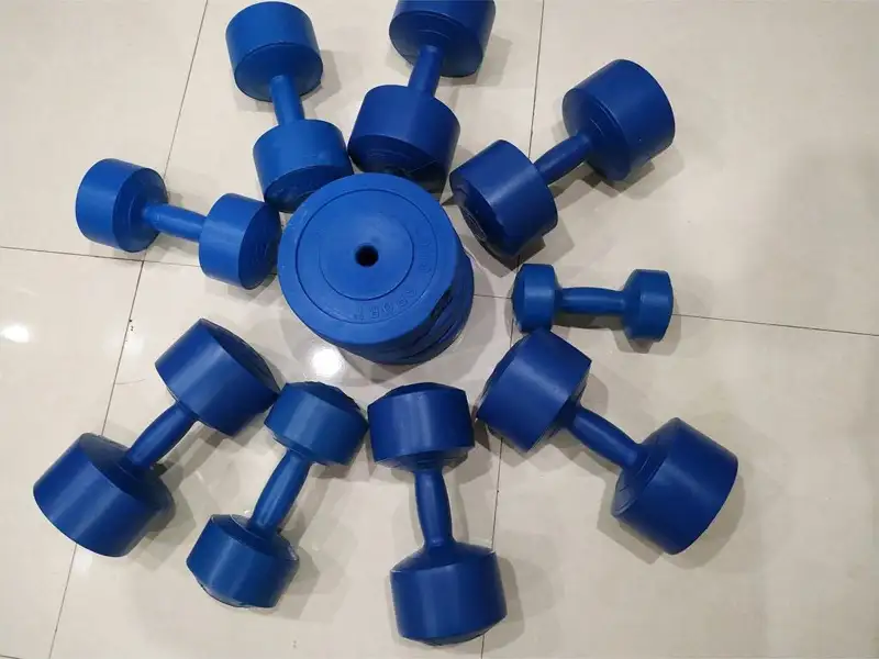 Chọn tạ tay nhựa có trọng lượng phù hợp