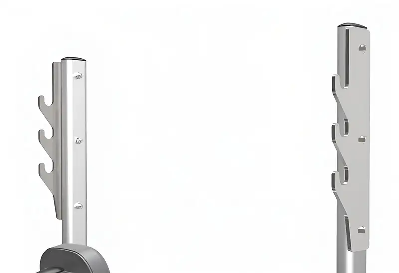 Ghế tập vai Impulse IT7031 6 Thanh giá đỡ đòn tạ có 3 mức thay đổi