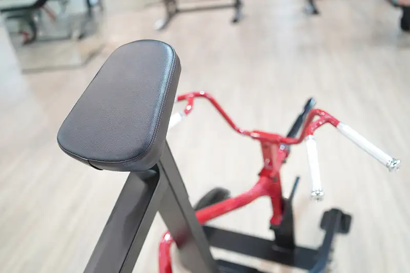Máy tập xô chữ T Impulse SL7019 5 Đệm ghế bọc da êm ái