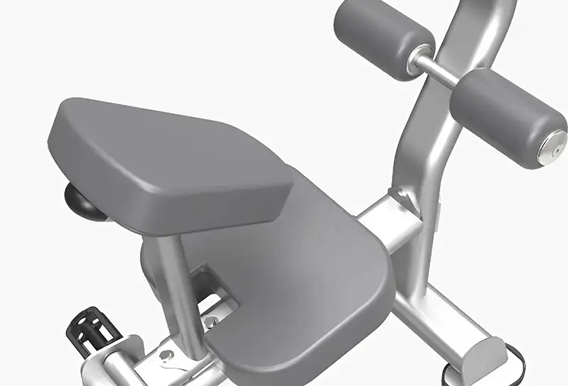 Yên ghế ngồi tập được bọc nệm da