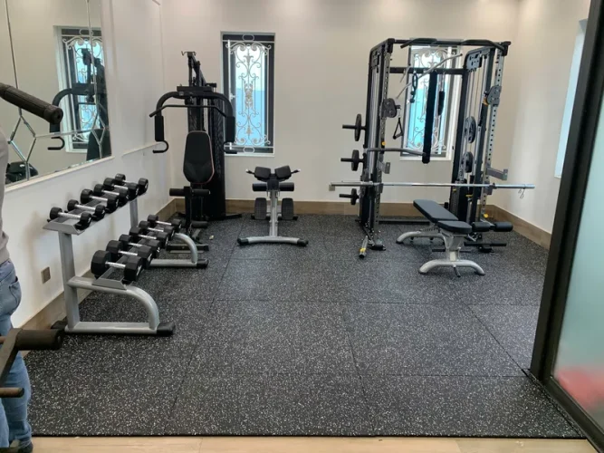 phòng tập gym mini tại nhà