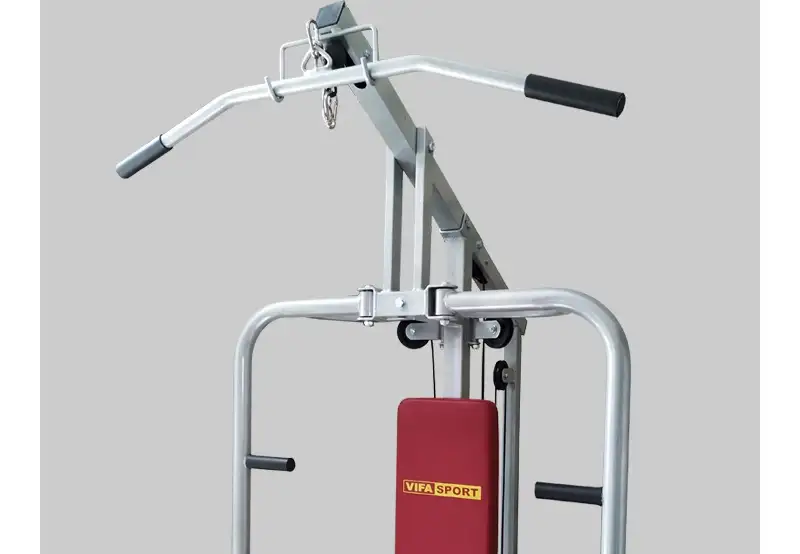 thanh kéo xô trên ghế tập