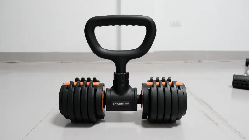 Tạ tay điều chỉnh 12 Kg (2 tay =24kg) 7 Tạ ấm điều chỉnh từ tạ tay 12kg