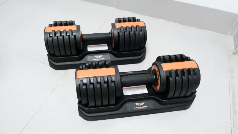 Tạ tay điều chỉnh 12 Kg (2 tay =24kg) 4 Thông số tạ tay điều chỉnh 12kg