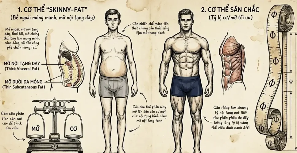 nguyên lý tạo body slim fit