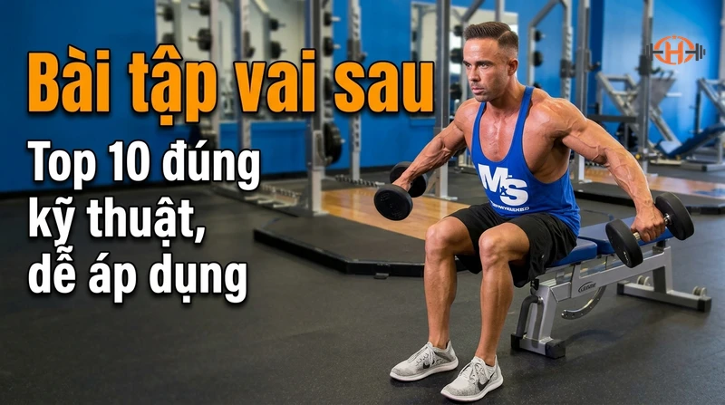 Top 10 bài tập vai sau đúng kỹ thuật, dễ áp dụng